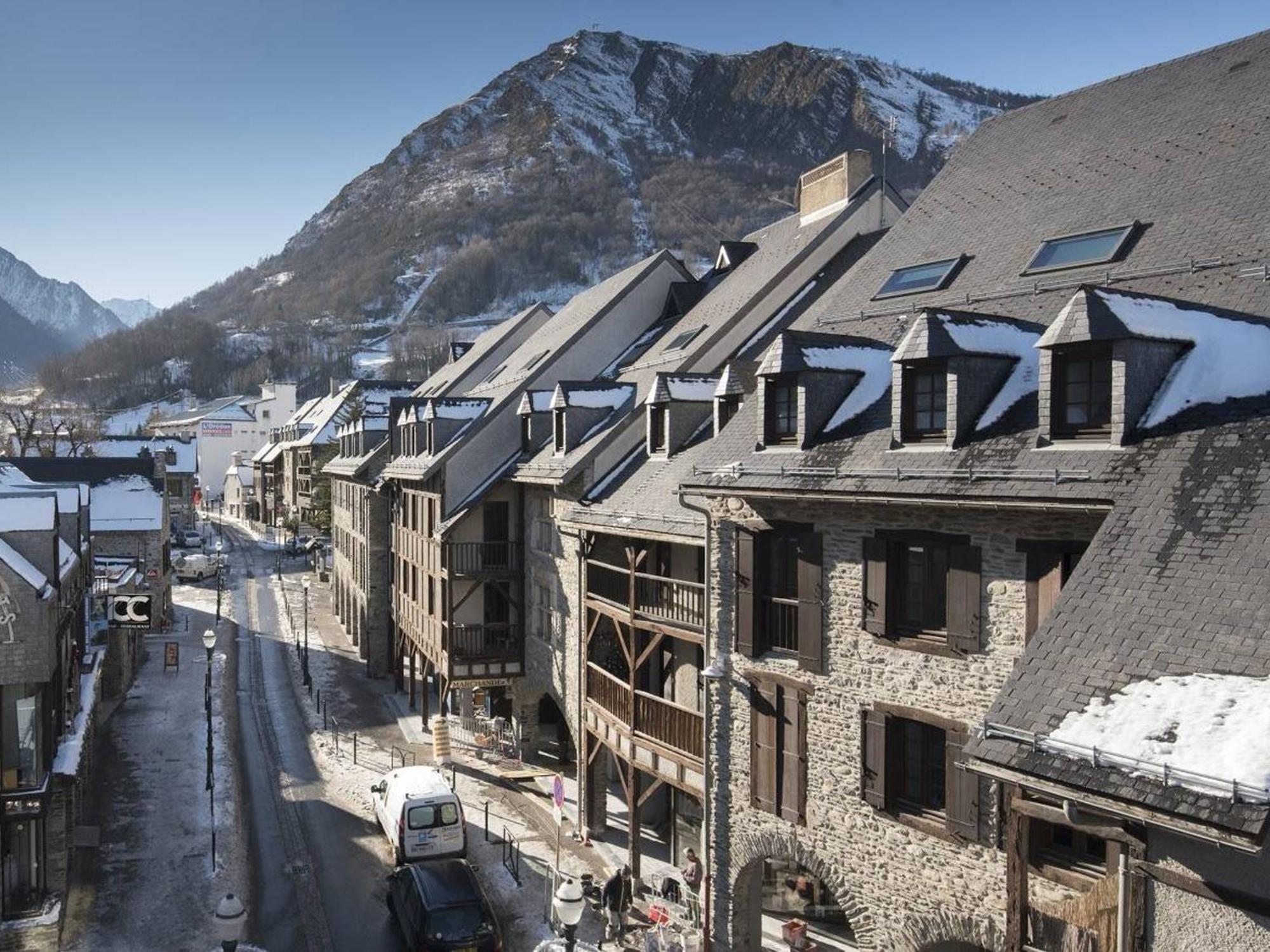 Charmant Studio Cabine 4 Pers. Avec Balcon, Proche Centre Et Thermes A Saint-Lary-Soulan - Fr-1-296-231 ภายนอก รูปภาพ